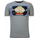 Stewie Günstige t shirts - Family Guy T-Shirt - Grau