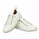 Herrenschuhe - Herren Sneaker Bee White Gold - CMS97 - Weiß