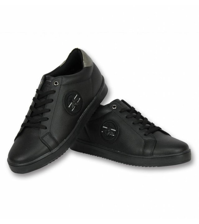 Cash Money Heren Herren Schuhe - Herren Sneakers Schwarz Bee - CMS16 - Schwarz - Heren Sneaker Bee Black - CMS16 - Zwart