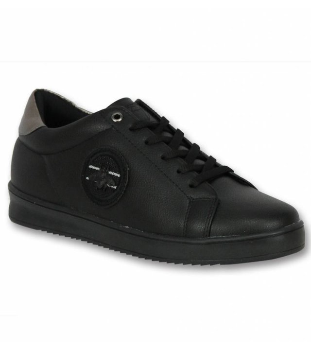 Cash Money Heren Herren Schuhe - Herren Sneakers Schwarz Bee - CMS16 - Schwarz - Heren Sneaker Bee Black - CMS16 - Zwart