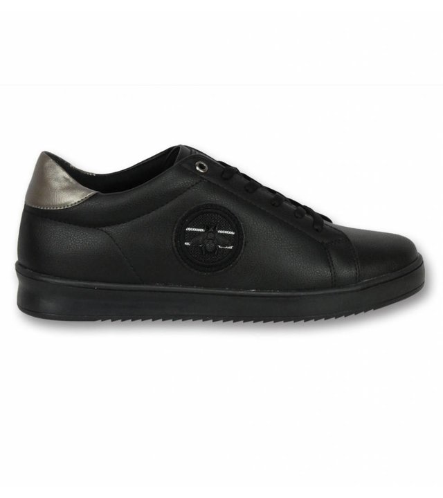 Cash Money Heren Herren Schuhe - Herren Sneakers Schwarz Bee - CMS16 - Schwarz - Heren Sneaker Bee Black - CMS16 - Zwart