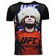 UFC Campion - Khabib Nurmagomedov T-Shirt - Schwarz