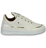 Cash Money Weiße schnürschuhe herren - Sneaker männer Luxury White - CMS71