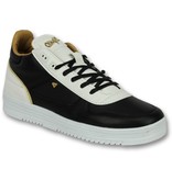 Cash Money Herren Sneaker Schwarz High - Männer schuhe Luxury Black White - CMS72