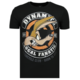 Rhinestones Dynamite Coyote - Coole T-Shirt Männer - 6320Z - Schwarz