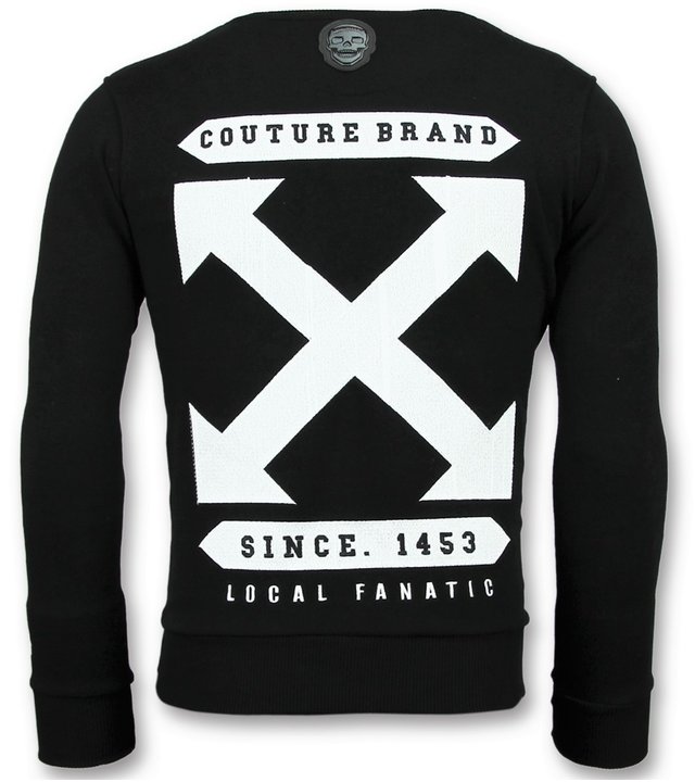 Local Fanatic Off Cross New Sweater - Pullis Für Herren - 6356Z -Schwarz