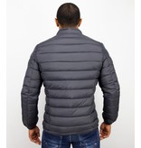 Enos Winterjacken Herren - Down Jacke - Anthrazit