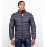 Enos Winterjacken Herren - Down Jacke - Anthrazit