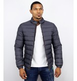 Enos Winterjacken Herren - Down Jacke - Anthrazit