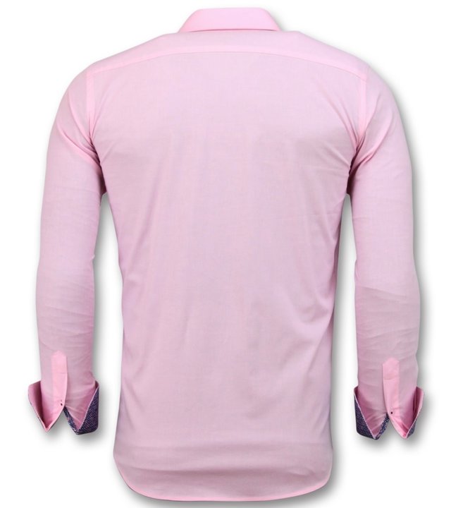 Gentile Bellini Italienische Luxushemden - Coole Männer Bluse - 3032 - Pink