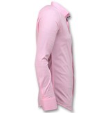 Gentile Bellini Italienische Luxushemden - Coole Männer Bluse - 3032 - Pink