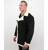 Frilivin Shearling Jacke -Lammy Coat Herren Jacke - Schwarz