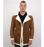 Frilivin Shearling Jacke Herren Lammfell - Lammy Coat - Braun