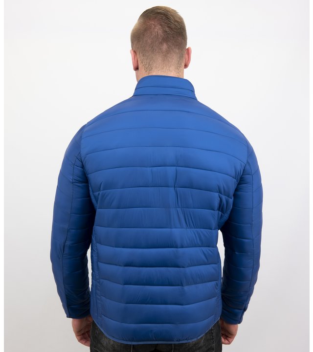 Enos Herren Jacke Slim Fit - Kurze Jacke - ZM8097- Blau