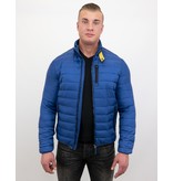 Enos Herren Jacke Slim Fit - Kurze Jacke - ZM8097- Blau