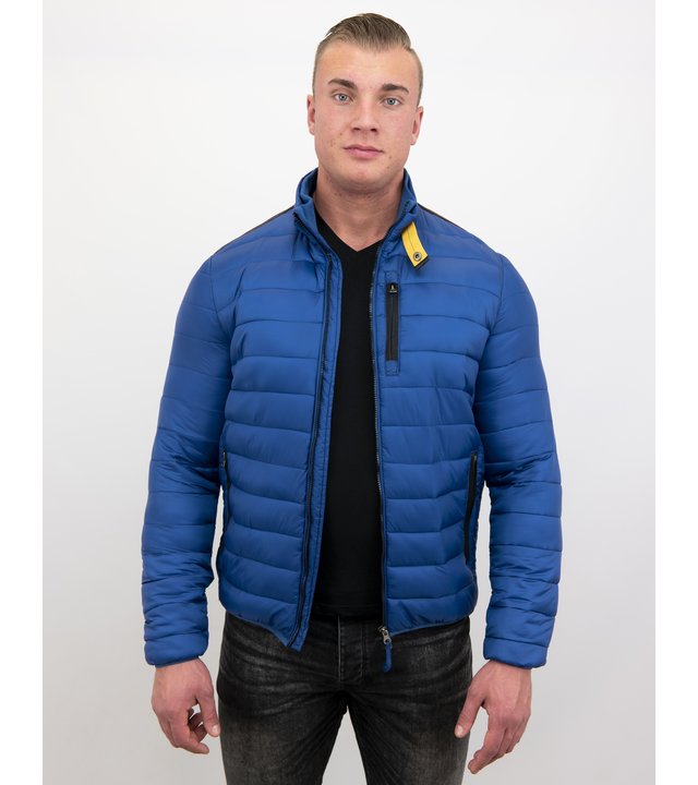 Enos Herren Jacke Slim Fit - Kurze Jacke - ZM8097- Blau