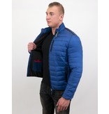 Enos Herren Jacke Slim Fit - Kurze Jacke - ZM8097- Blau