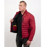 Enos Herren Kurzjacke - Slim Fit - ZM8097-R - Rot