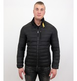 Enos Kurze Herrenjacke - Slim Fit - ZM8097- Schwarz