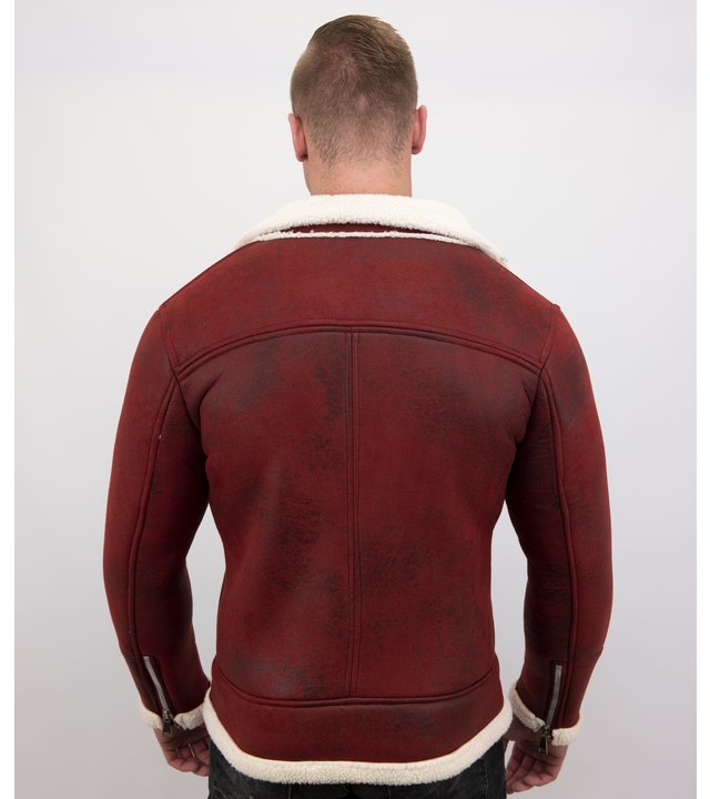 Men's Leather Jacket Stylish Milano 2 Button Classic