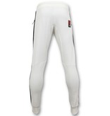 Local Fanatic Exklusive Jogginganzug Herren - TMT Floyd Mayweather - Weiß Local Fanatic Exklusive Jogginganzug Herren - TMT Floyd Mayweather - Weiß