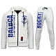 Exklusiver Herren Trainingsanzug - Rocky Balboa Sportanzug - Weiß