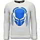 Sweater Men - Predator Neon Print - Weiß