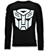 Local Fanatic Herrenpullover - Transformers - Schwarz