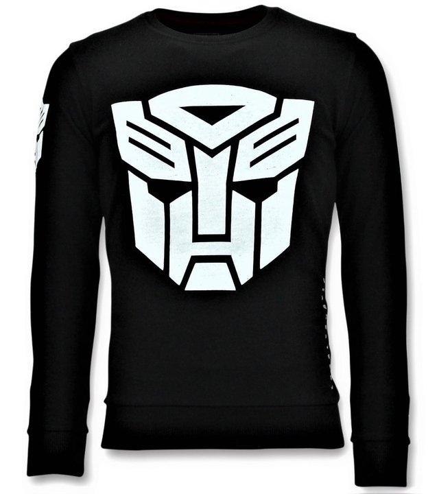 Local Fanatic Herrenpullover - Transformers - Schwarz