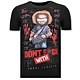 Coole T-Shirt Männer - Bloody Chucky - Schwarz