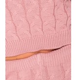 PARISIAN Zopfmuster Langarm-Top und Leggings Set Lounge - Damen - Pink