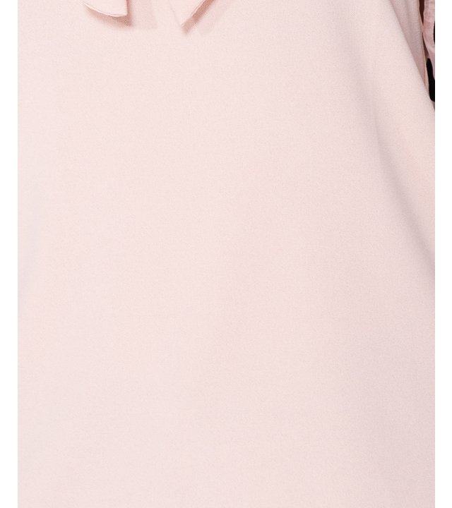 PARISIAN Tupfen-Organza Hülsen-Riegel-Ansatz Bluse - Frauen - Pink