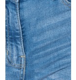 PARISIAN Distressed Extreme hohe Taillen-dünne Jeans - Frauen - Blau