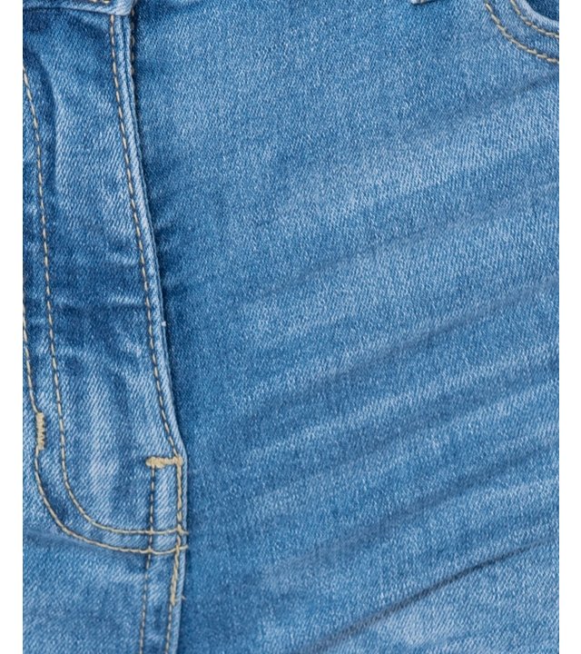 PARISIAN Distressed Extreme hohe Taillen-dünne Jeans - Frauen - Blau