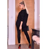 CATWALK Pixie Grau Zweiteilige Lounge Set - Damen - Schwarz
