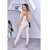 CATWALK Ayana Tierdruck-Hose - Frauen - Beige