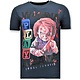 Luxus Männer-T-Shirt - Chucky Childs Play - Navy