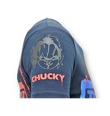 Local Fanatic Luxus Männer-T-Shirt - Chucky Childs Play - Navy Local Fanatic Luxus Männer-T-Shirt - Chucky Childs Play - Navy