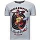 Luxus Männer-T-Shirt - Verbrechen Reich - Weiß