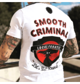 Local Fanatic Luxus Männer-T-Shirt - Verbrechen Reich - Weiß