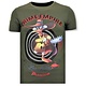 Tough Männer-T-Shirt - Verbrechen Reich - Grün