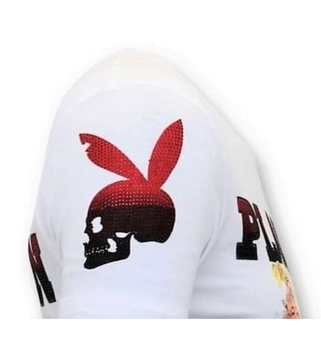Local Fanatic Exklusive Männer-T-Shirt - Das Playtoy Mansion - White