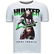 Luxuxmänner T-Shirt - Hunter Predator - Weiss