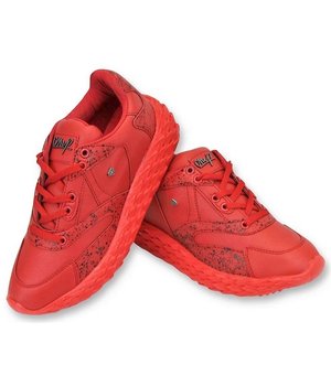 Cash Money Herren-Schuhe - Rot-Touch - CMS181 - Rot