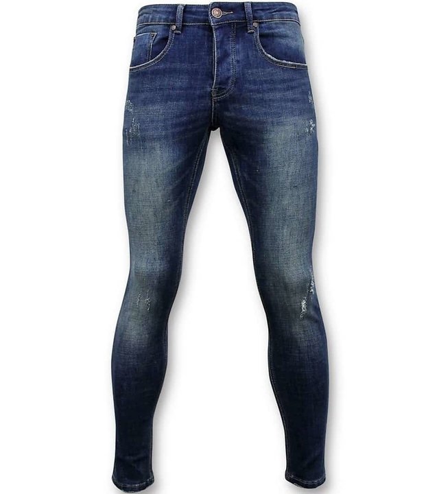 True Rise Classic Grund Jeans Men - D - Blau