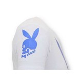 Local Fanatic Exklusives Männer T-Shirt - Destroyed Playtoy Mansion  -  Weiß