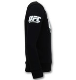 Local Fanatic Exklusive Herren Pullover - UFC Championship - Schwarz