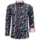 Exklusive Herrenhemden  - 3068 - Pink / Schwarz