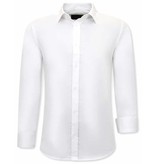 Gentile Bellini Luxus Klassische Herrenhemden - Slim Fit - 3079 - Weiß