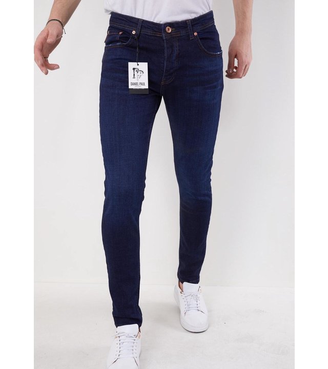 True Rise Klassische Männer slim fit jeans - 5506 - Blau